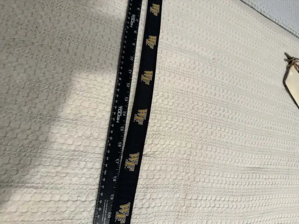 Wake Forest University Men's Web Leather Belt - ,
